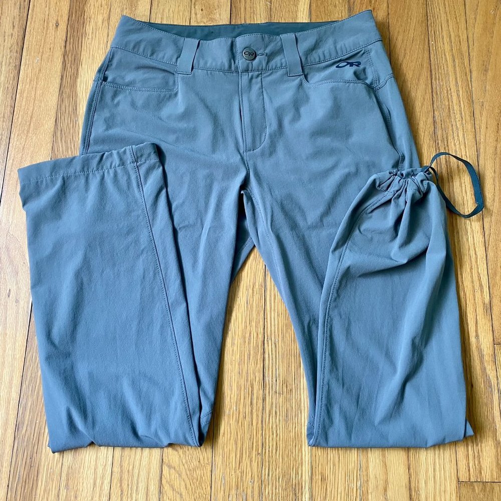 Outdoor Research Women's Ferrosi Pants Sz 4 Short Inseam Pewter